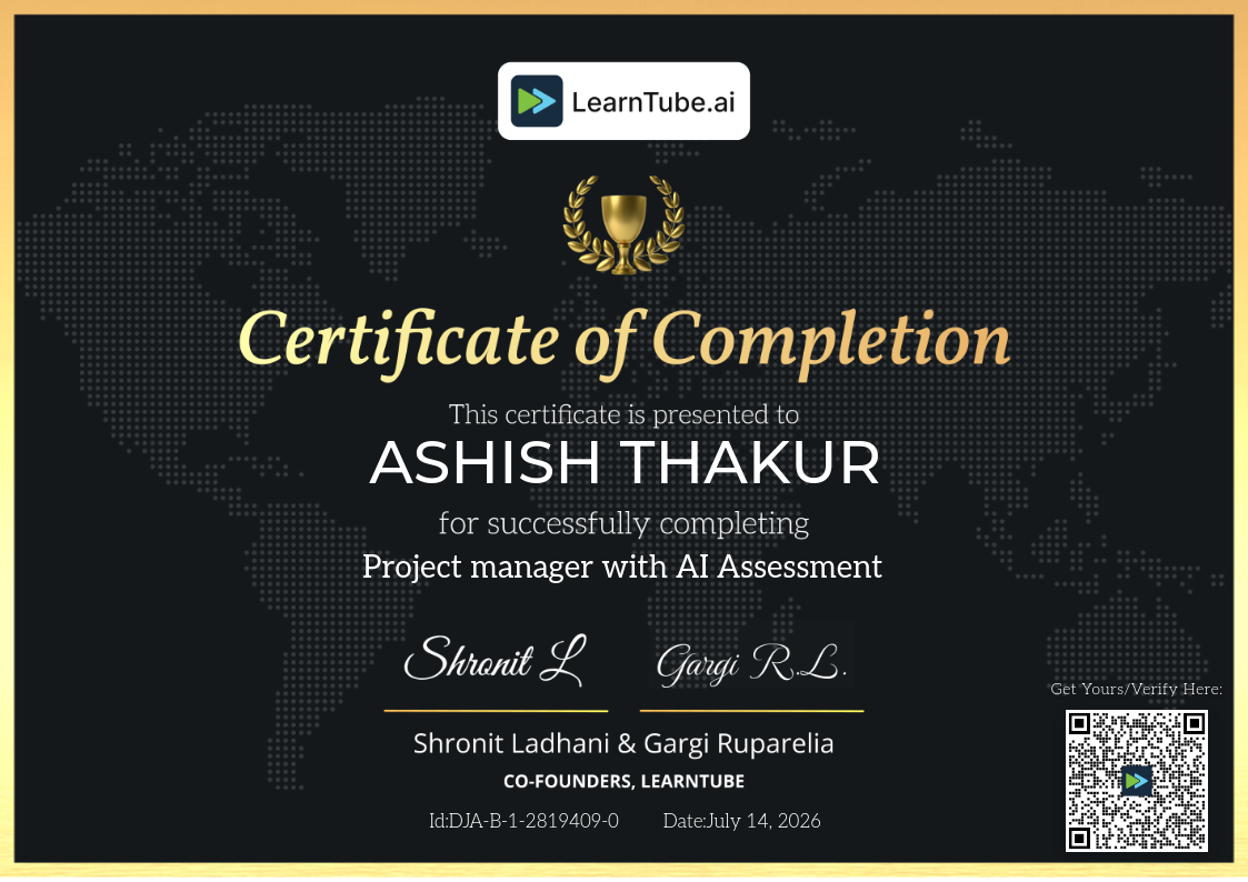 Ashish Thakur - Sagmetic Infotech Pvt. Ltd | LinkedIn